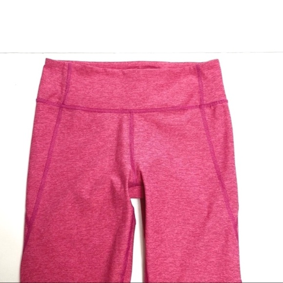 Outdoor Voices Pink Flamingo Color 7/8 Length Workout Tights Leggings - Picture 4 of 10